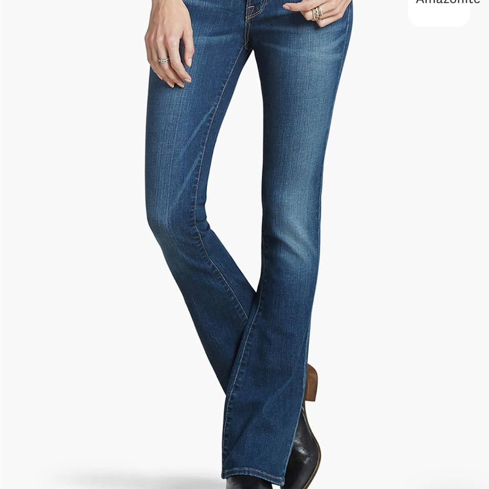 Lucky Brand Blue Flare Wide Leg Jeans with Vintage Appeal TALL